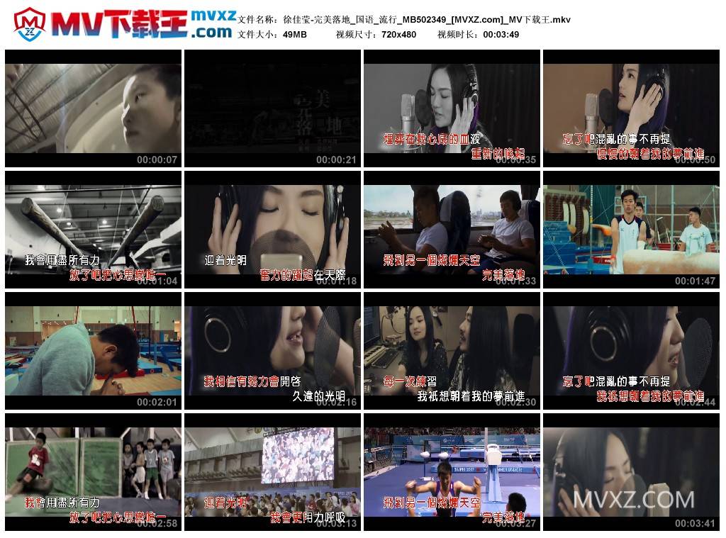 徐佳莹-完美落地_国语_流行_MB502349